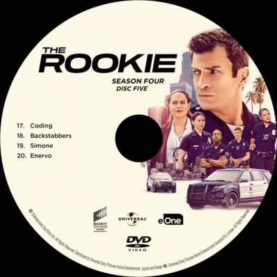 CoverCity - DVD Covers & Labels - The Rookie - Season 4; disc 5