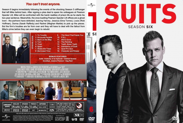 Suits - Season 6 (spanning spine)