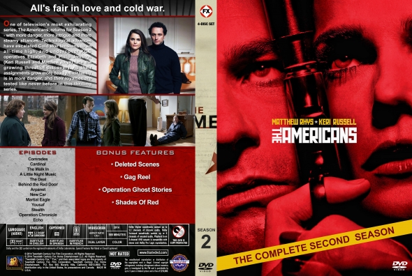The Americans- Season 2 (spanning spine)