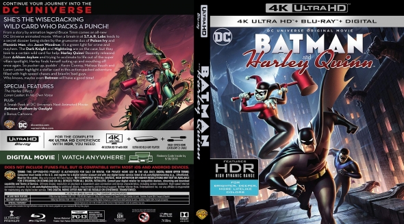 Batman and Harley Quinn 4K