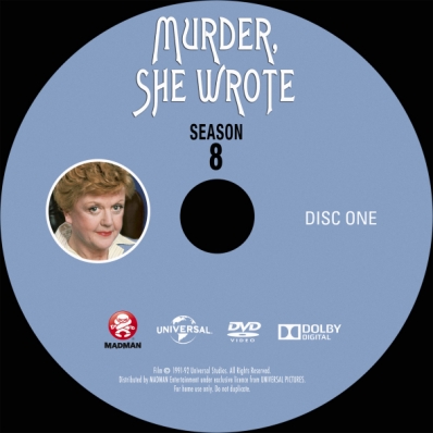 Murder, She Wrote - Season 8; disc 1