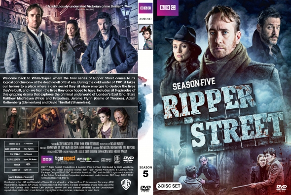 Ripper Street - Season 5 (spanning spine)
