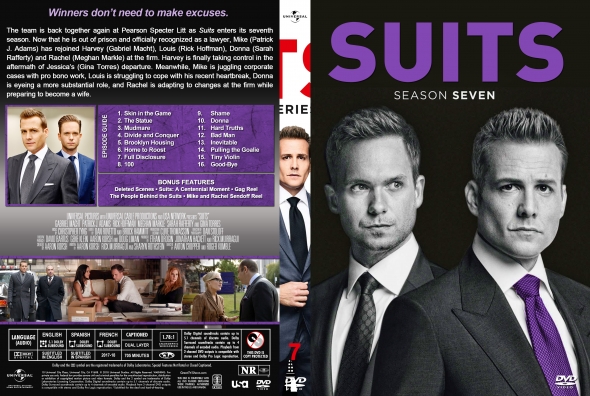 Suits - Season 7 (spanning spine)