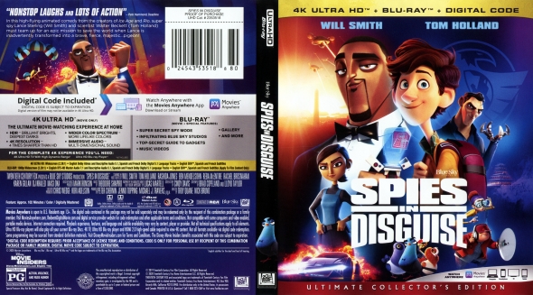 Spies in Disguise 4K