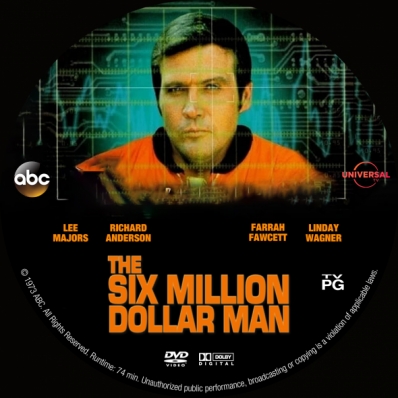 CoverCity - DVD Covers & Labels - The Six Million Dollar Man