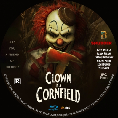 Clown in a Cornfield