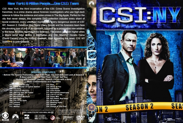 CSI: NY - Season 2 (spanning spine)