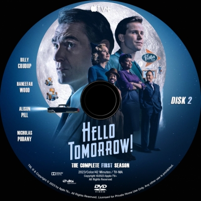 Hello Tomorrow! - Season 1; disk 2