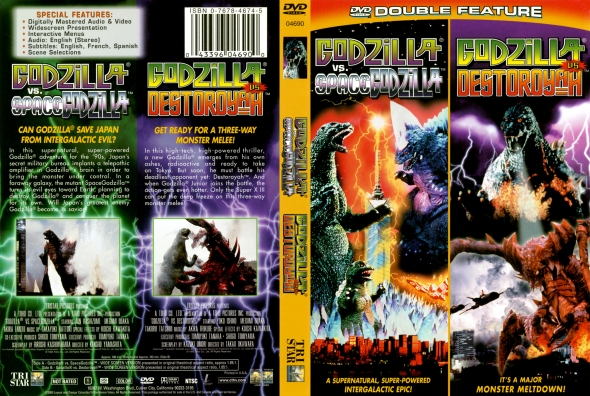 Godzilla vs. SpaceGodzilla + Godzilla vs. Destroyah