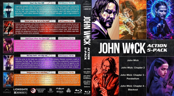 John Wick 5-Pack