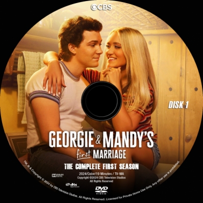 Georgie & Mandy's First Marriage - Season 1; disk 1