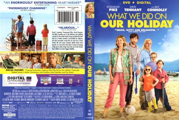 What We Did On Our Holiday