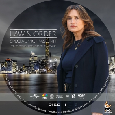 Law & Order: SVU - Season 26, Disc 1