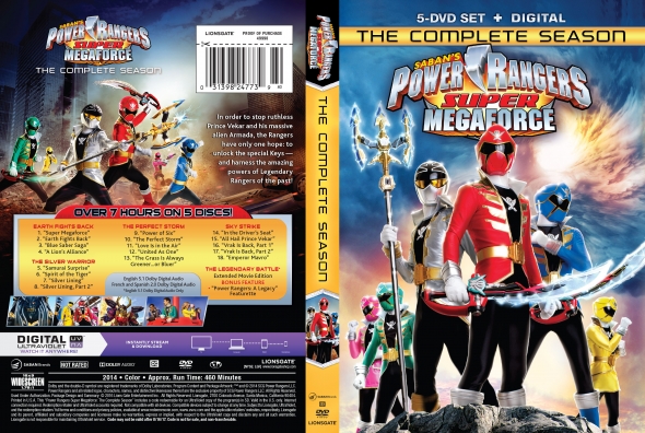 Power Rangers Super Megaforce The Complete Season