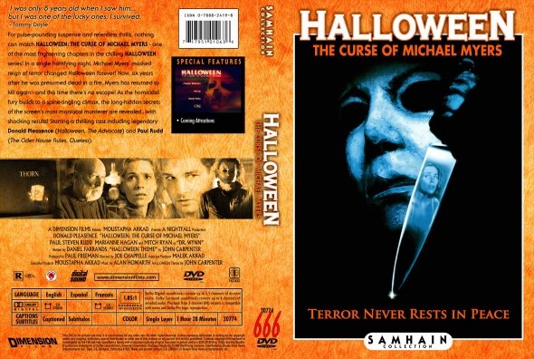 Curse Of Michael Myers Dvd