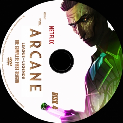 Arcane: League of Legends - Season 1; disk 4