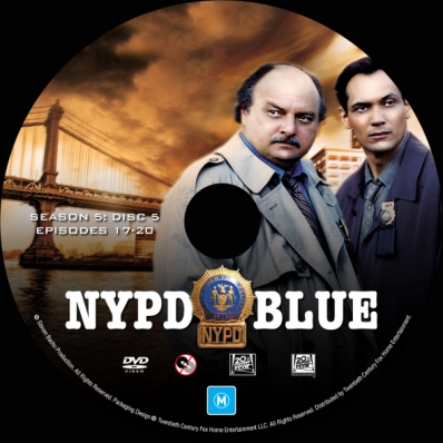 NYPD Blue - Season 5; disc 5