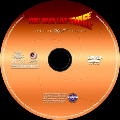 Covercity Dvd Covers Labels You Only Live Twice