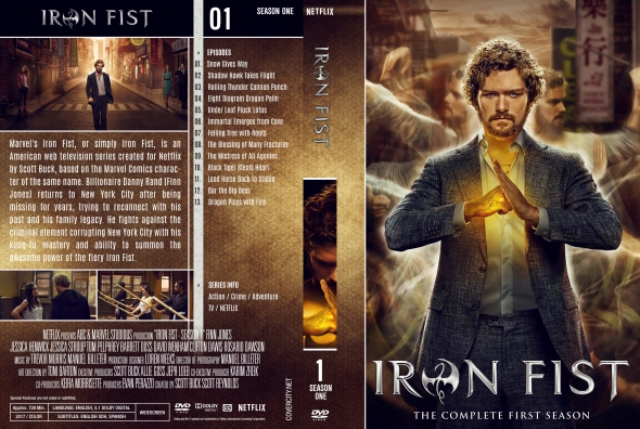 CoverCity - DVD Covers & Labels - Iron Fist - Season 1