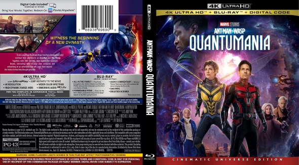 Ant-Man and the Wasp: Quantumania Feature 4K UHD
