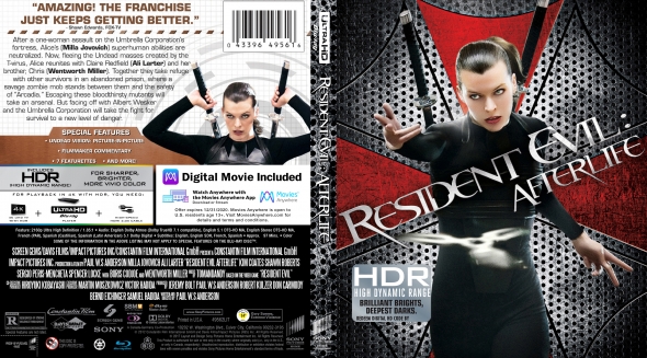 Resident Evil: Afterlife (DVD) 