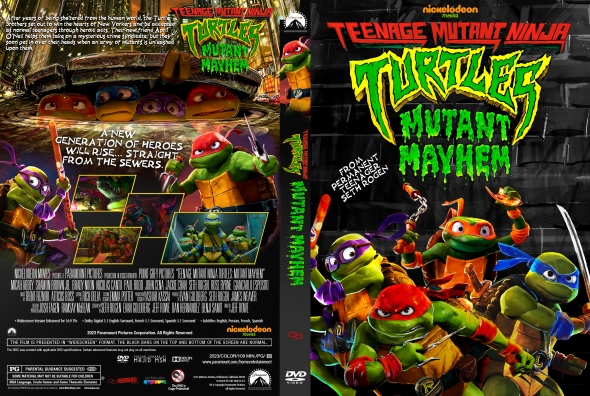 CoverCity - DVD Covers & Labels - Teenage Mutant Ninja Turtles: Mutant  Mayhem