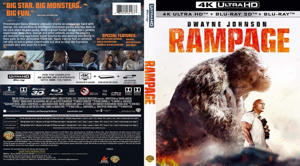 RAMPAGE (2018/DVD): Amazon.ca: Movies & TV Shows
