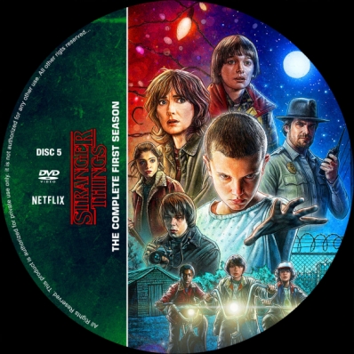 CoverCity - DVD Covers & Labels - Stranger Things - Season 1; disc 5