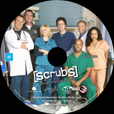 CoverCity - DVD Covers & Labels - Scrubs - Season 4; disc 1