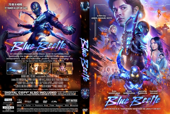 Blue Beetle dvd cover - DVD Covers & Labels by Customaniacs, id: 287709  free download highres dvd cover