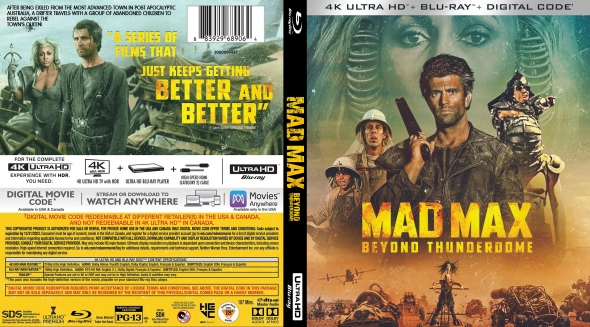Mad Max: Beyond Thunderdome (hmv Exclusive) Cine Edition, 4K Ultra HD  Blu-ray, Free shipping over £20