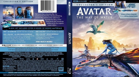 CoverCity - DVD Covers & Labels - Avatar: The Way of Water 4K