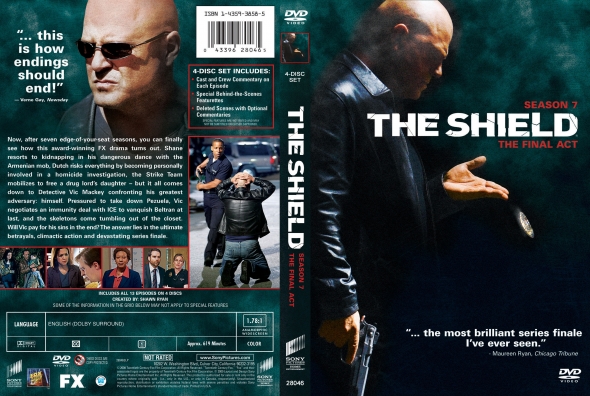 Covercity Dvd Covers Labels The Shield Season 7