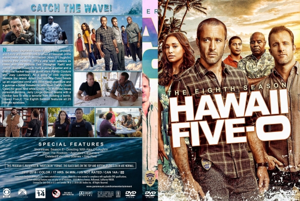 Hawaii Five-O - Season 8 (spanning spine)