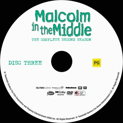 Malcolm In The Middle - Season 2; disc 3
