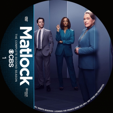 Matlock - Season 2; disc 1