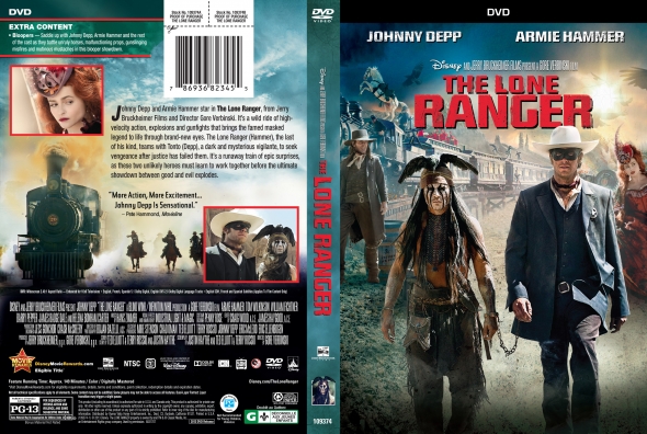 (未使用･未開封品)Lone Ranger [DVD] Disney's The Lone Ranger (DVD, 2013) New, Factory Sealed