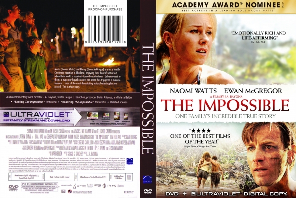 The Story Of The Impossible Traduction CoverCity - DVD Covers & Labels - The Impossible