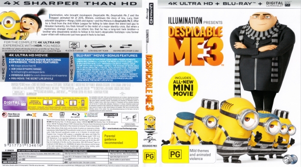 Despicable Me 3 4K