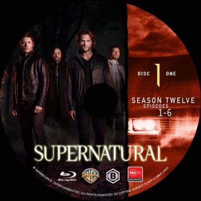 Supernatural - Season 12; disc 1