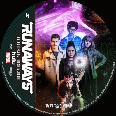 CoverCity - DVD Covers & Labels - Runaways - Season 3; disc 4