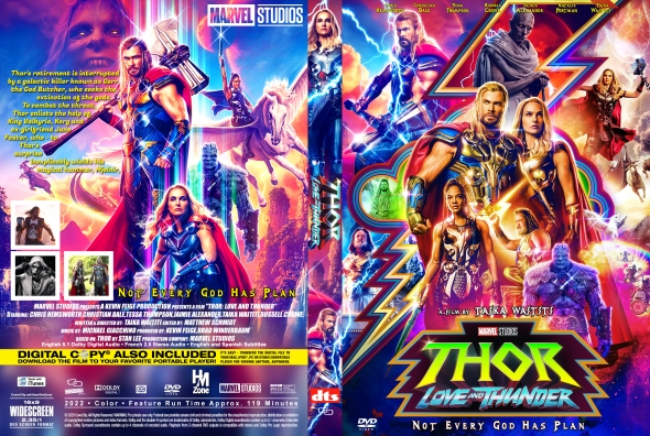 thor 2022 dvd cover