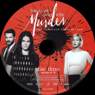 How to Get Away with Murder - Season 1; disc 3