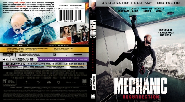 Mechanic: Resurrection 4K