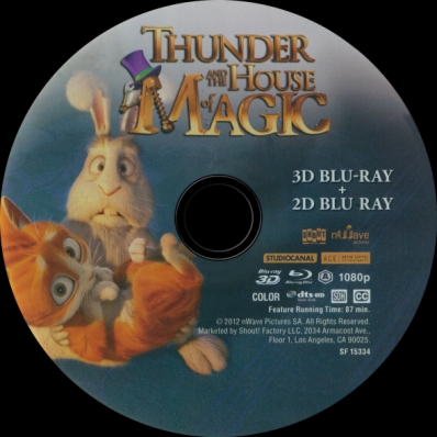 The House of Magic 3D Blu-ray
