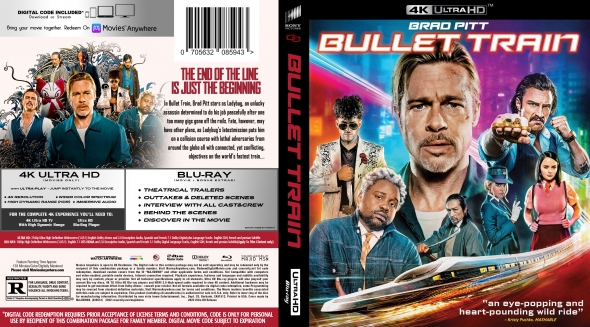 Bullet Train [4K UHD] [Blu-ray]