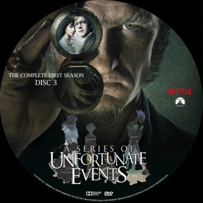 A Series Of Unfortunate Events - Season 1; disc 3