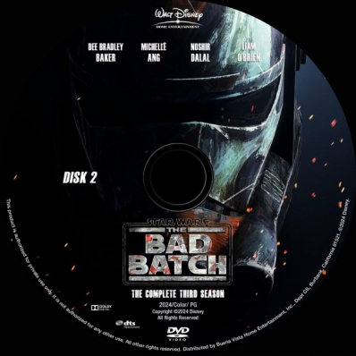Star Wars: The Bad Batch - Season 3; disk 2