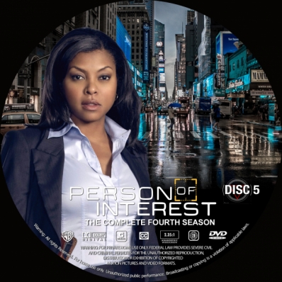 Person of Interest - Season 4; disc 5