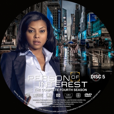 Person of Interest - Season 4; disc 5